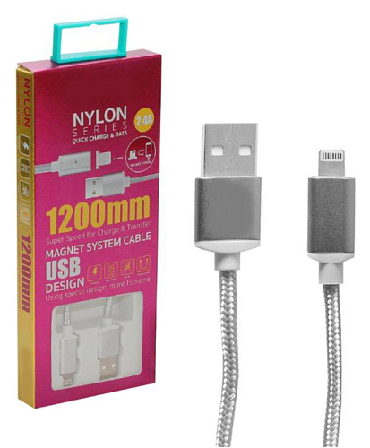 USB дата кабель Lighting, магнитный