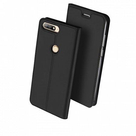 Чехол-книжка для Huawei Honor 7A/Y5(2018)/Y5 Prime(2018), DU DU, боковой, серый