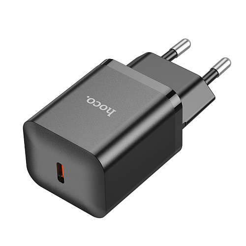 Сетевое зарядное устройство, 1 PD 20W (N27), HOCO, черный