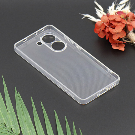 Чехол силиконовый для Xiaomi Poco X7 Pro (5G) / Turbo 4 (5G), с защитой камеры, X-CASE, прозрачный