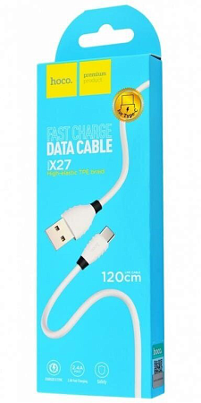 USB Кабель Type-C, HOCO, X27, 1.2m, белый