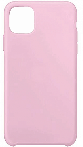 Чехол - накладка для iPhone 12/12 Pro (6.1), Silicon Case, бледно-розовый