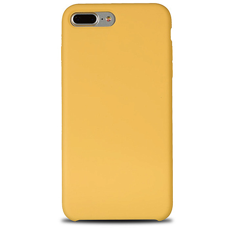 Чехол-накладка для iPhone 7 Plus/8 Plus, Silicon Case, желтый