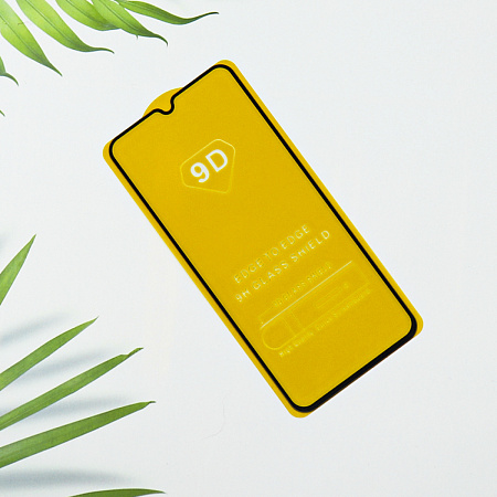 Защитное стекло на Xiaomi Redmi 13C/Poco C65, черное, X-CASE