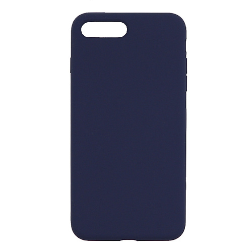 Чехол-накладка для iPhone 7 Plus/8 Plus, Silicon Case, без лого, темно-синий