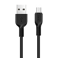 USB Кабель Micro, HOCO, X20, 2M, черный