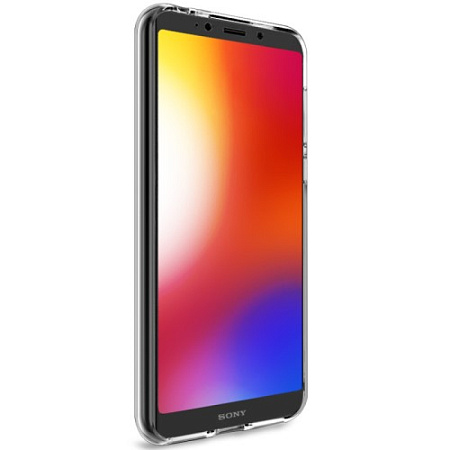 Чехол силиконовый для Sony Xperia L3, прозрачный
