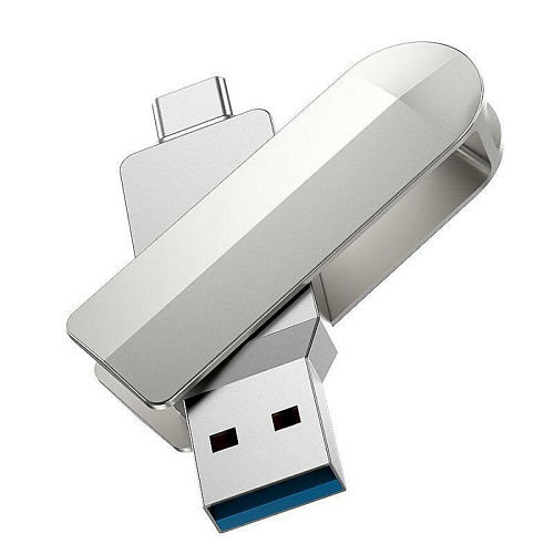 USB Flash Drive 32GB Smart Type-C (UD10) 2 в 1, скорость записи 15-30 МБ/С, скорость чтения 80-120МБ/С