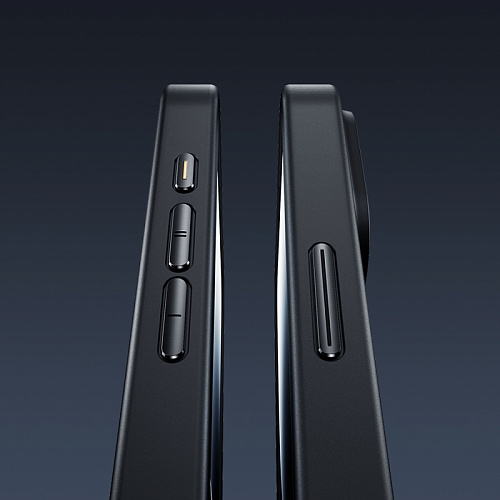 Чехол для iPhone 15 Pro, TPU, Магнитный (MagSafe), AS7, HOCO, черный