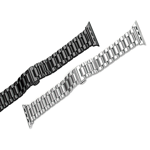 Ремешок на руку для Apple Watch 38/40/41/42 мм, HOCO, WA32, стальной, черный