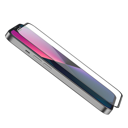    iPhone 13 mini (5.4) A12 Plus, HOCO, Nano 3D full screen edges protection tempered glass, 