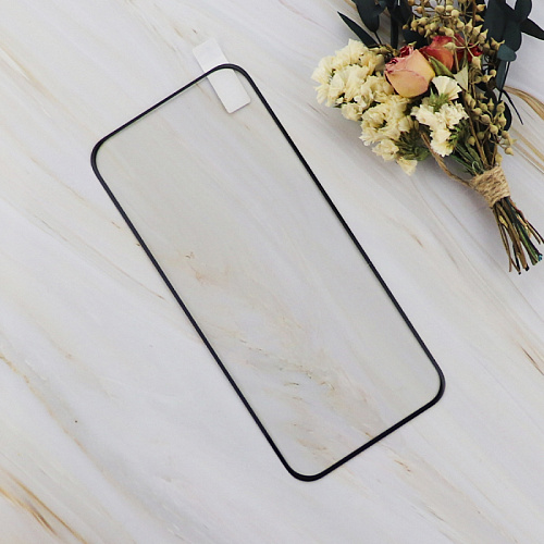 Защитное стекло на Honor 90, полный клей, черное, X-CASE