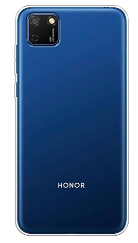 Чехол силиконовый для Honor 9S/Y5P, X-CASE, прозрачный