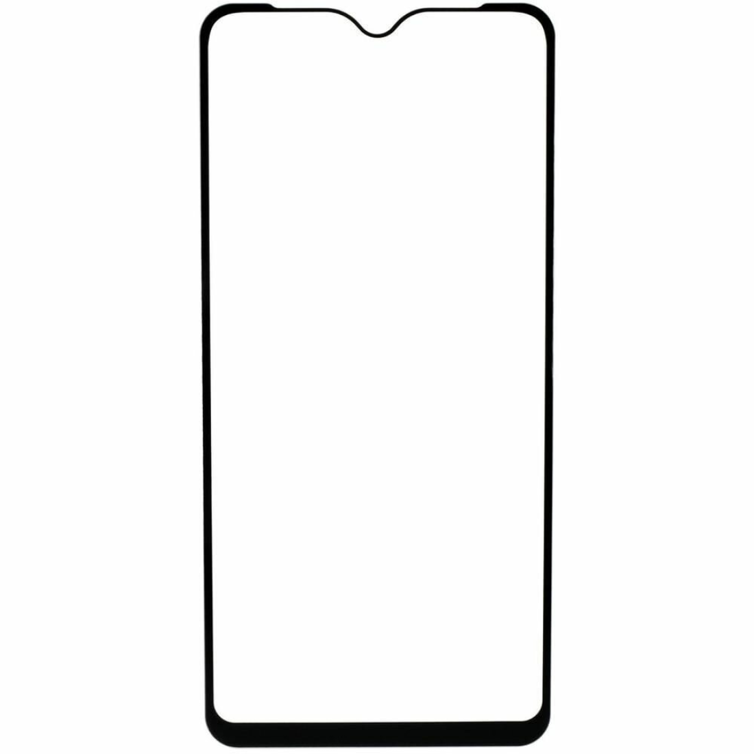 Защитное стекло на Infinix Smart 7/Smart 7 HD, прозрачное с черной рамкой, X-CASE Защитное стекло на Infinix Smart 7/Smart 7 HD, прозрачное с черной рамкой, X-CASE