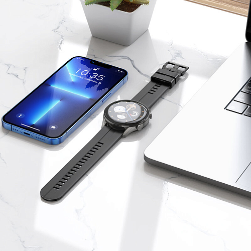 Умные часы Y7 Smart watch Hoco, черные