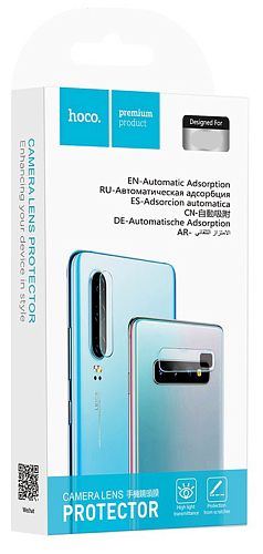 Защитное стекло на Samsung Galaxy Note 10/Note 10 Plus (2PCS)(V11), Hoco, на заднюю камеру, прозрачное