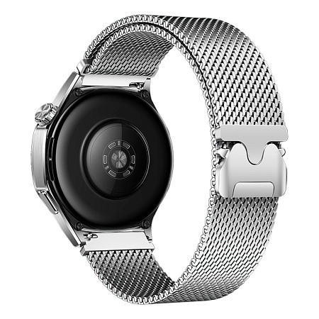 Ремешок на руку универсальный для умных часов 20мм, HOCO, WH16, Milanese loop, Precioso series, серебро