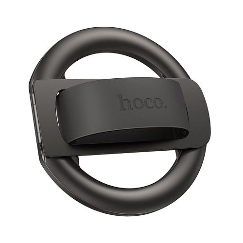 Кольцо двойное на палец магнитное (Magsafe), GH10, Hoco, металлический серый