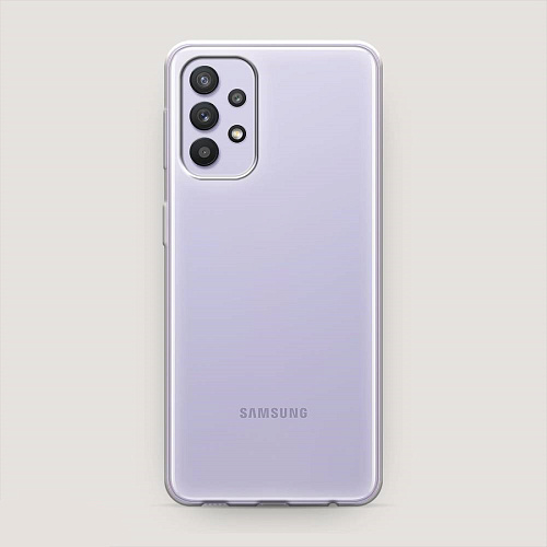 Чехол силиконовый для Samsung Galaxy A32 (4G), X-CASE, прозрачный