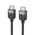 HDMI кабель, HOCO, US09, HDTV 2.0, 4K HD, 2м, черный