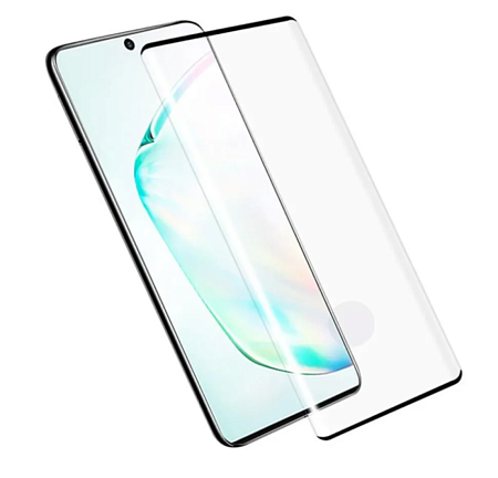 Защитное стекло на Samsung, Galaxy Note 20 (4G/5G),  3D, черное, X-CASE