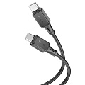 Кабель Type-C на Type-C, HOCO, X101, 1м, 60W, черный
