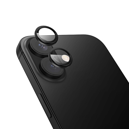 Защитное стекло для iPhone 17, V14, HOCO, на заднюю камеру, черный