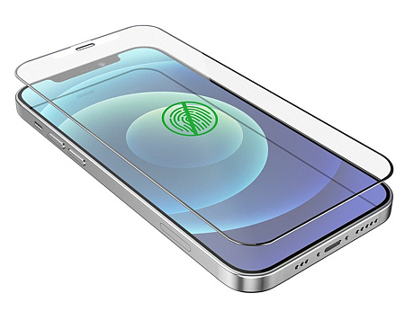 Защитное стекло на iPhone 12 Pro Max (6.7) A28, HOCO, Full screen matte super clear anti-fingerprint, черное