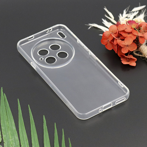 Чехол силиконовый для TECNO Camon 40 Premier (5G), с защитой камеры, X-CASE, прозрачный