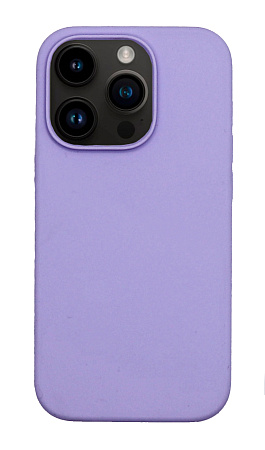 Чехол - накладка для iPhone 13 Pro Max, Silicon Case, без лого, сиреневый