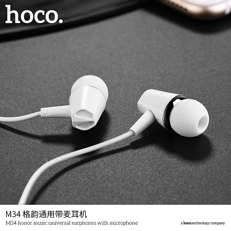   M34 Honor music Universal Earphone, HOCO,   ,hoco, 