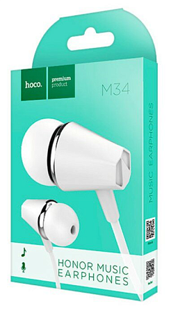   M34 Honor music Universal Earphone, HOCO,   ,hoco, 