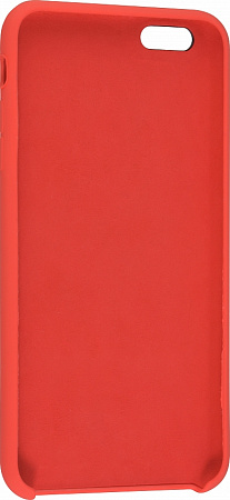 Чехол - накладка для iPhone 6 Plus/6S Plus, Silicon Case, красный (5)