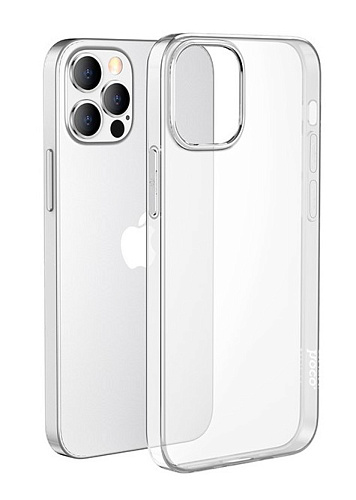 Чехол силиконовый для iPhone 15 Pro, Light series TPU, HOCO, прозрачный