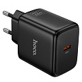 Сетевое зарядное устройство, 1 PD 40W (N83), HOCO, цвет черный