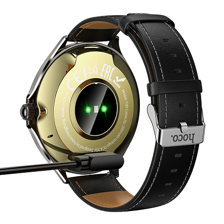Зарядка для умных часов Y39 Smart watch, HOCO, длина: 60cm, цвет черный