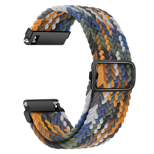 Ремешок на руку универсальный для умных часов 20мм, HOCO, WH03, нейлоновый, камуфляж семи цветов