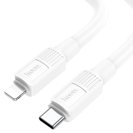 Кабель Lightning to Type-C (PD), HOCO, X84, 1.2м, белый