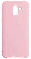 Чехол силиконовый для Samsung J600F Galaxy J6 (2018), Silicone case, бежевый