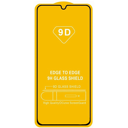 Защитное стекло на Samsung Galaxy A14 (5G), 9D, черный, X-CASE