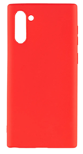 Чехол силиконовый для Samsung Galaxy Note 10,  good quality, X-CASE, красный