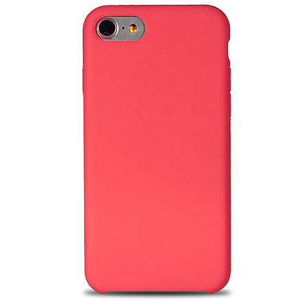 Чехол - накладка для iPhone 6/6S, Silicon Case, коралловый