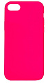 Чехол - накладка для iPhone 7/8/SE (2020), Silicon Case, без лого, ярко-розовый