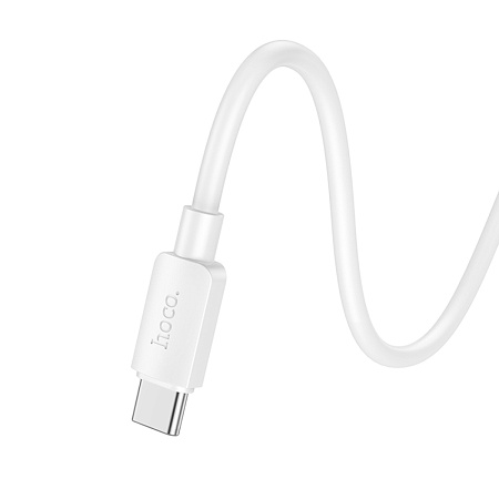 USB Кабель Type-C, HOCO, X96, 27W, 1м, белый