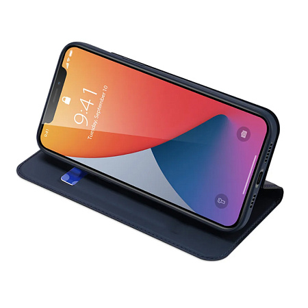 Чехол-книжка для Samsung Galaxy S10 Plus, X-CASE, боковой, синий