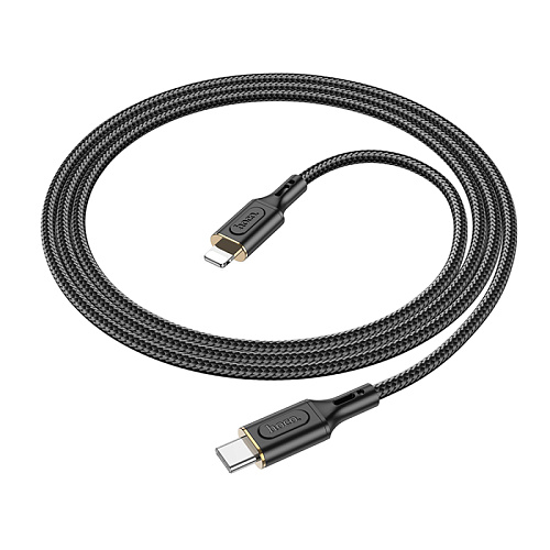 Кабель Lightning to Type-C (PD), HOCO, X95, 1м, 20W, черный