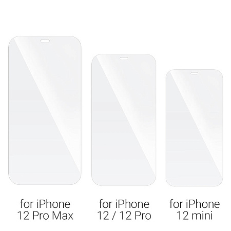 Защитное стекло на iPhone 12 Pro Max (6.7) A20, HOCO, Ultra-thin full screen, прозрачное