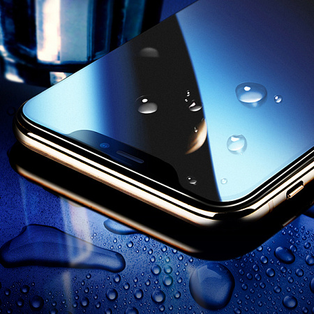 Защитное стекло на iPhone X/XS/11 Pro (G7), HOCO, Full screen HD tempered glass, черное