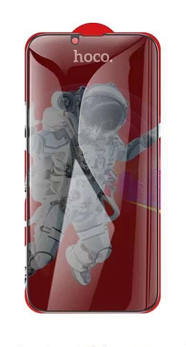 Защитное стекло на iPhone 13 Pro Max (6.7)/14 Plus, G15, HOCO, Guardian shield series full-screen anti-spy, черное