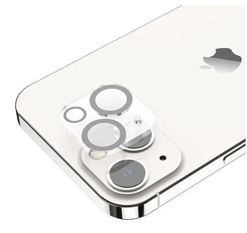 Защитное стекло на iPhone 14/14 Plus, G13, HOCO, на заднюю камеру, черное